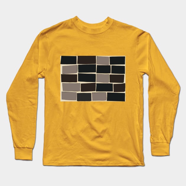 The Brown Wall Long Sleeve T-Shirt by animalplanet